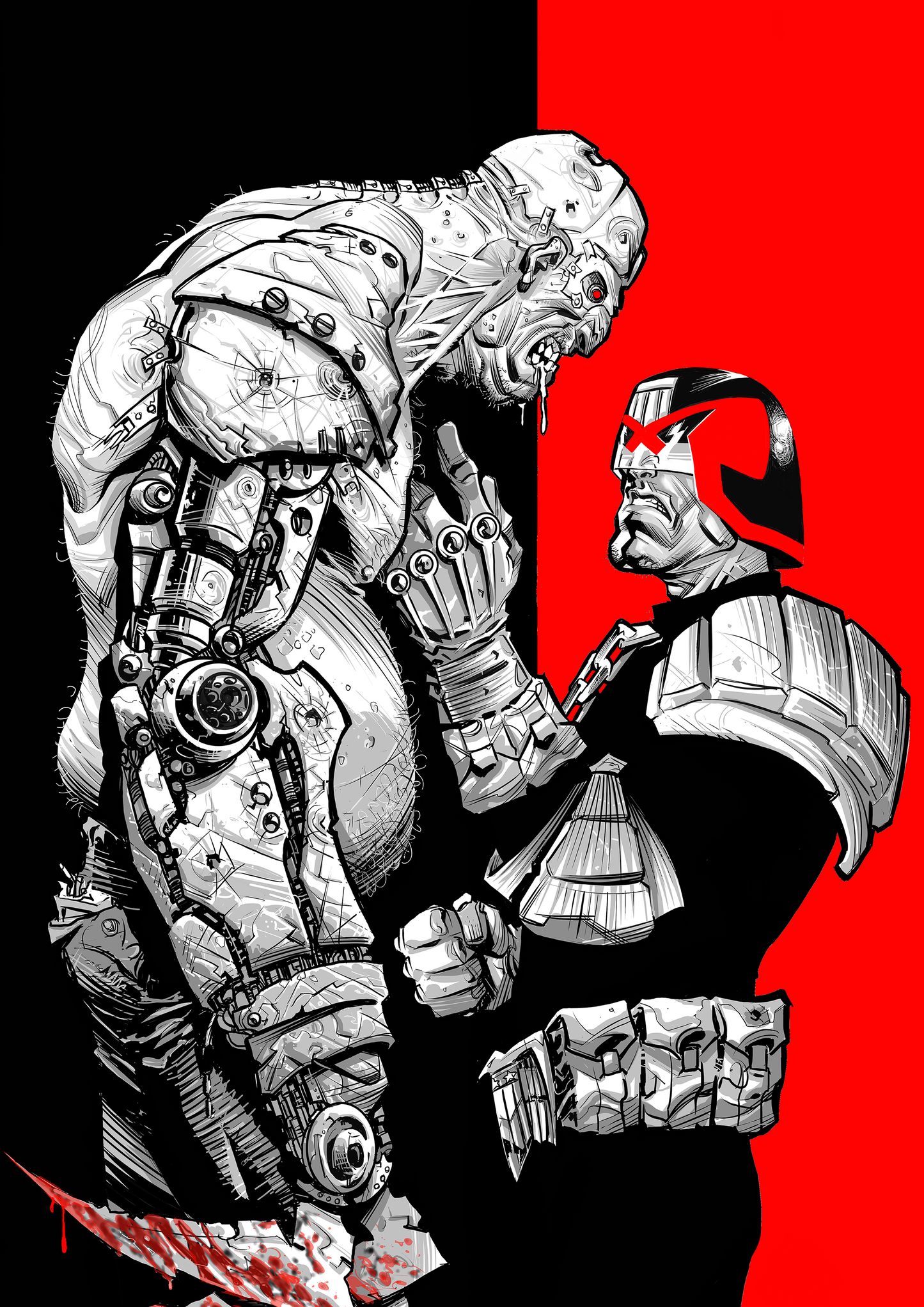 Dredd Print