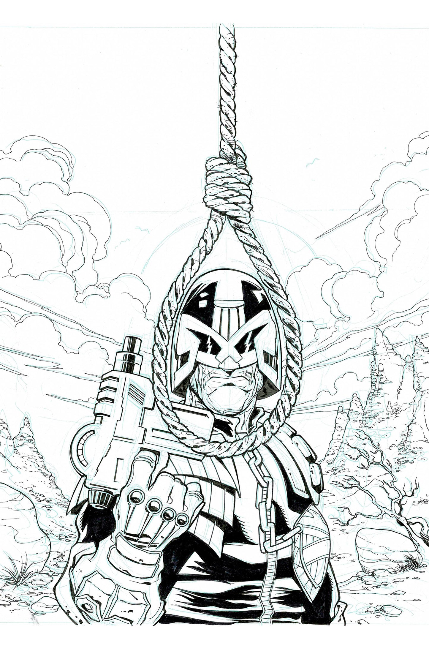Judge Dredd Megazine Cover