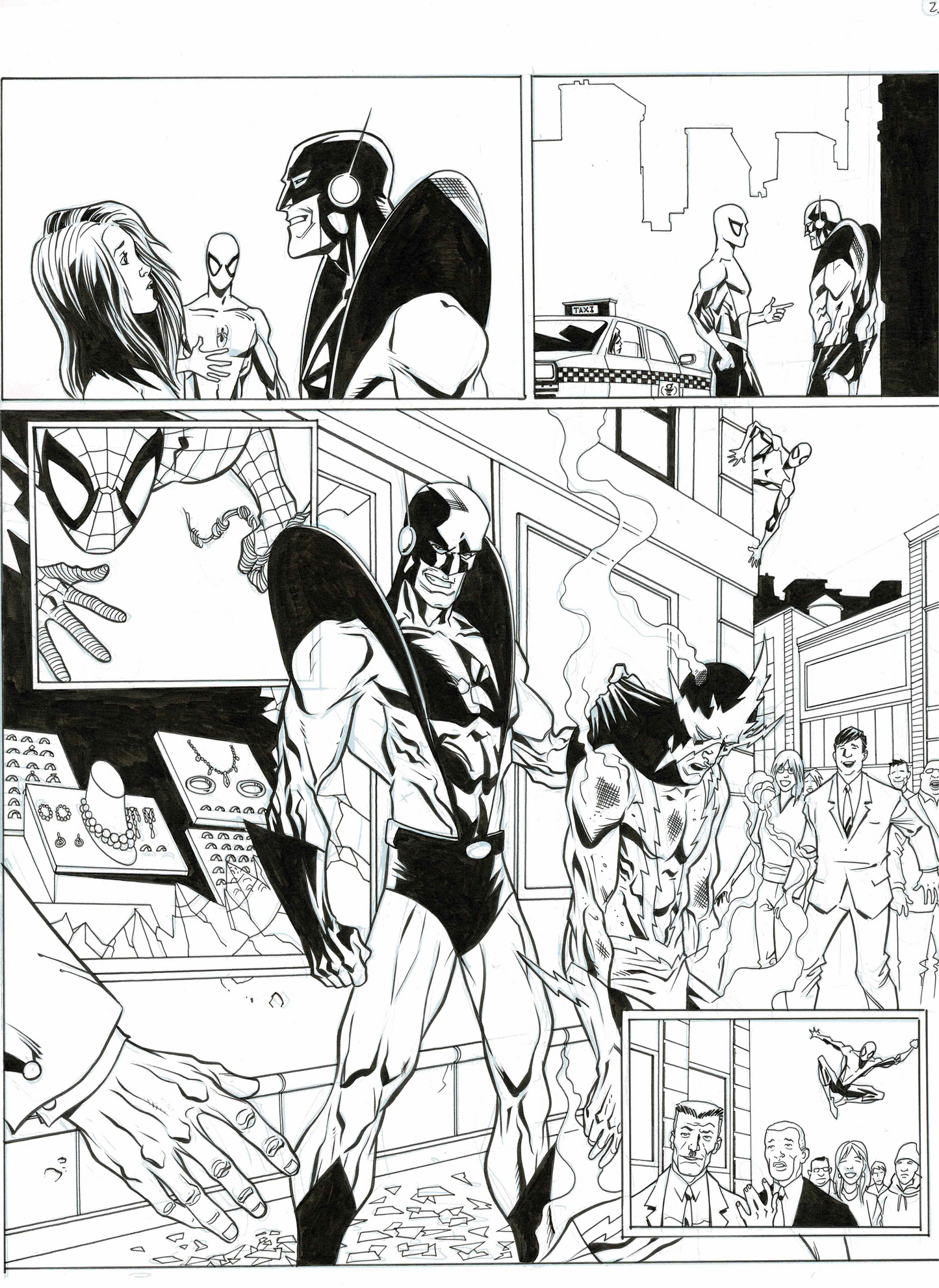 Spider-man & Yellow Jacket