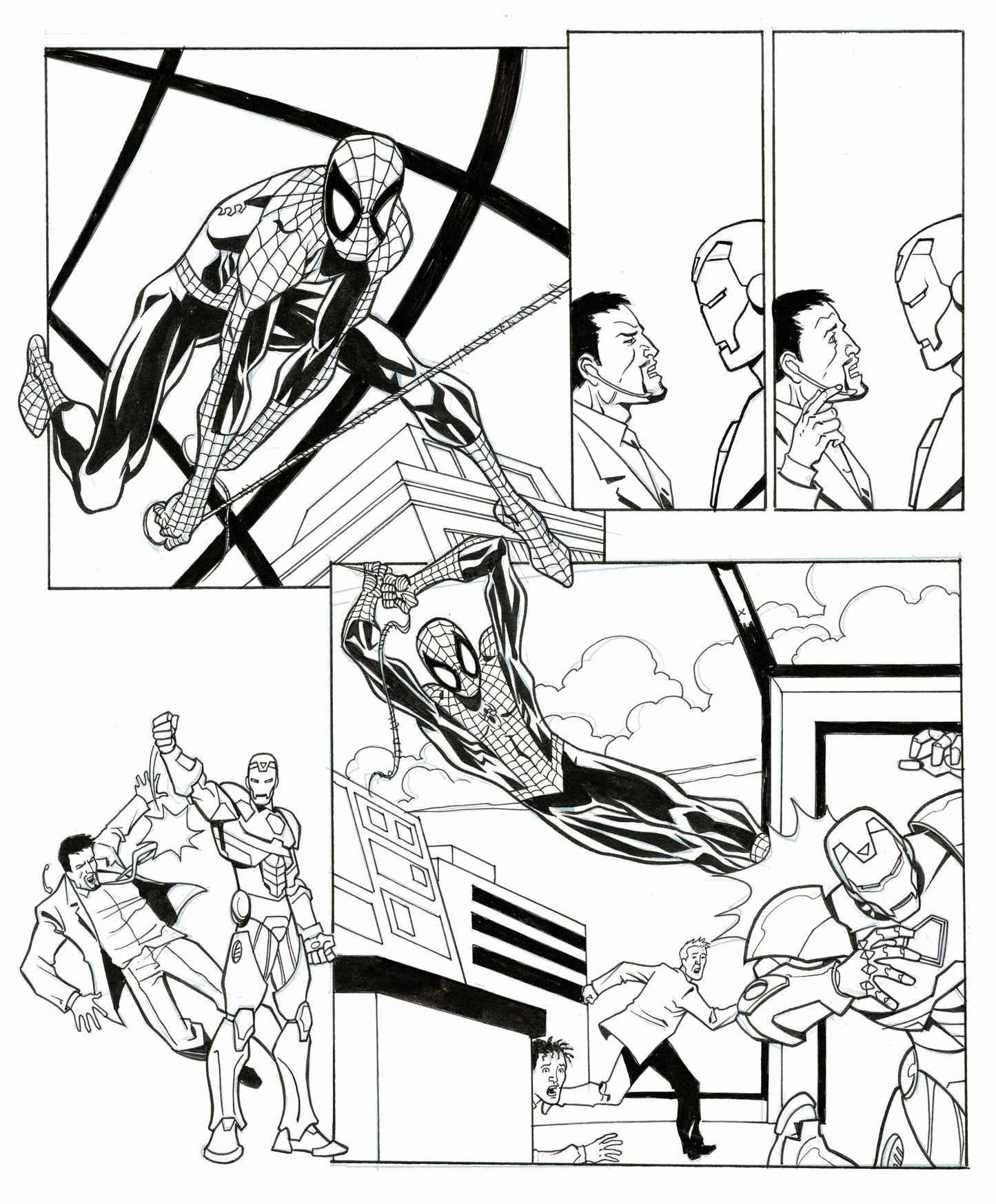 Spider-man & Iron Man