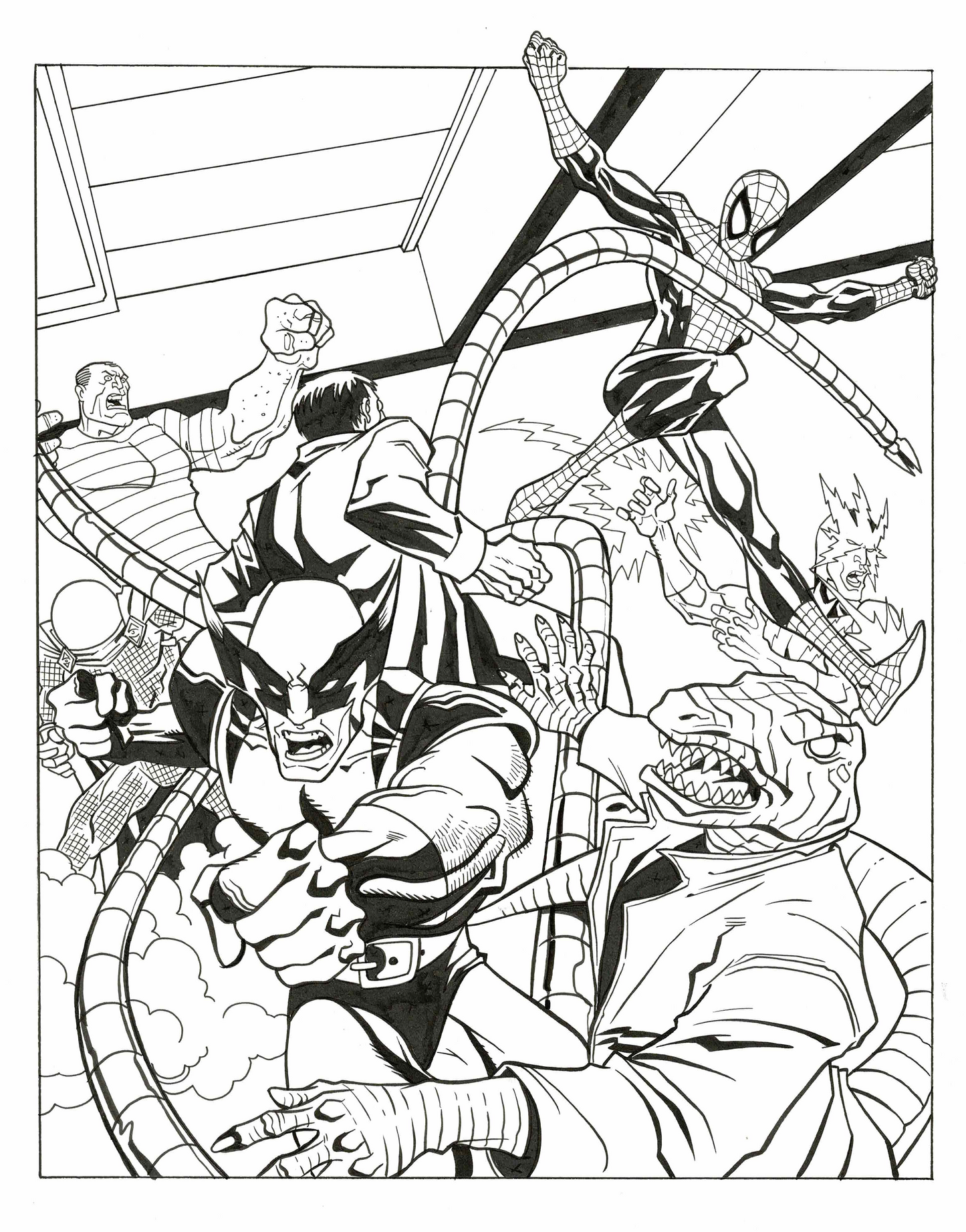Spider-man & Wolverine