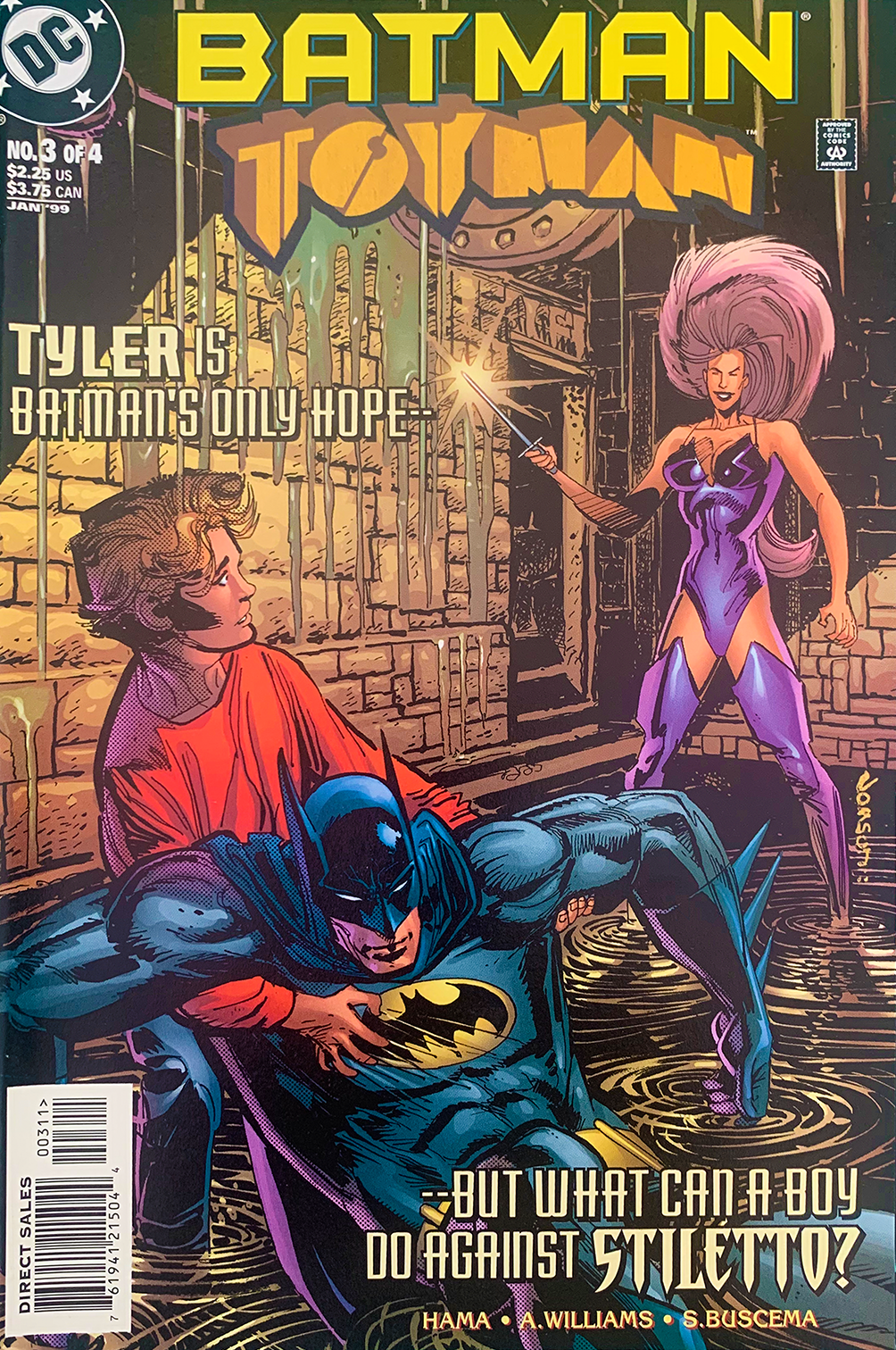 Signed BATMAN TOYMAN issue no3