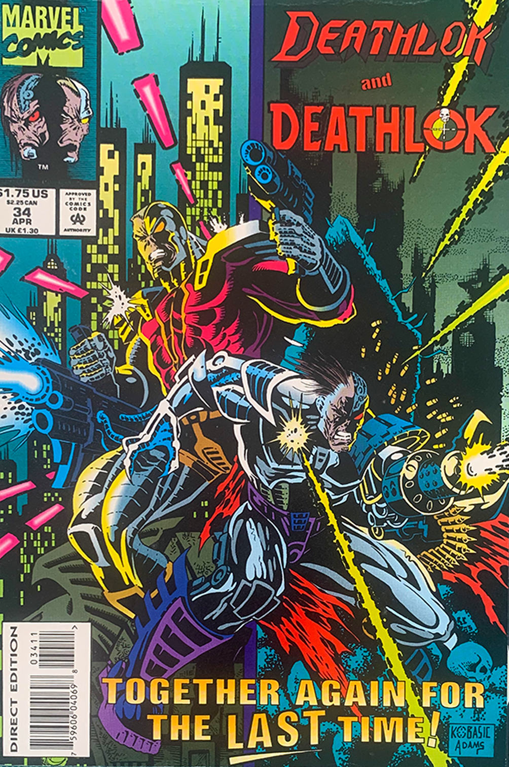 Signed DEATHLOK issue no34