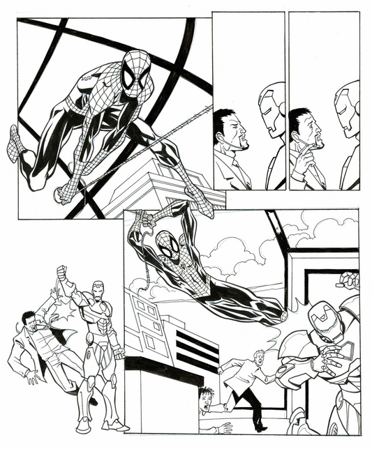 Spider-man & Iron Man
