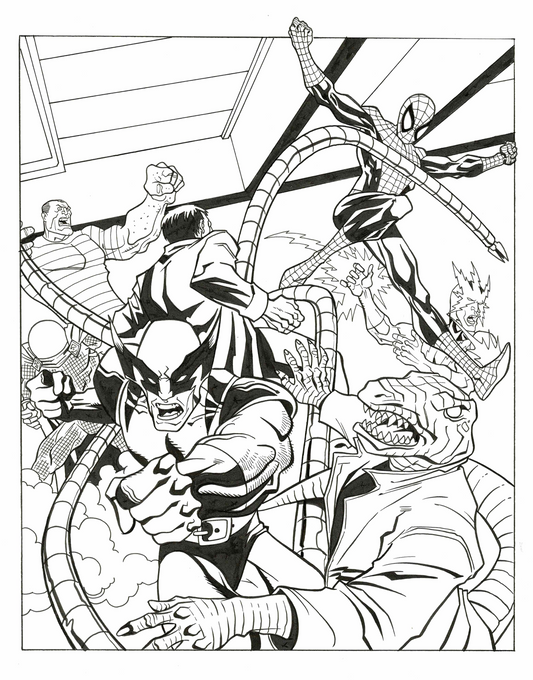 Spider-man & Wolverine