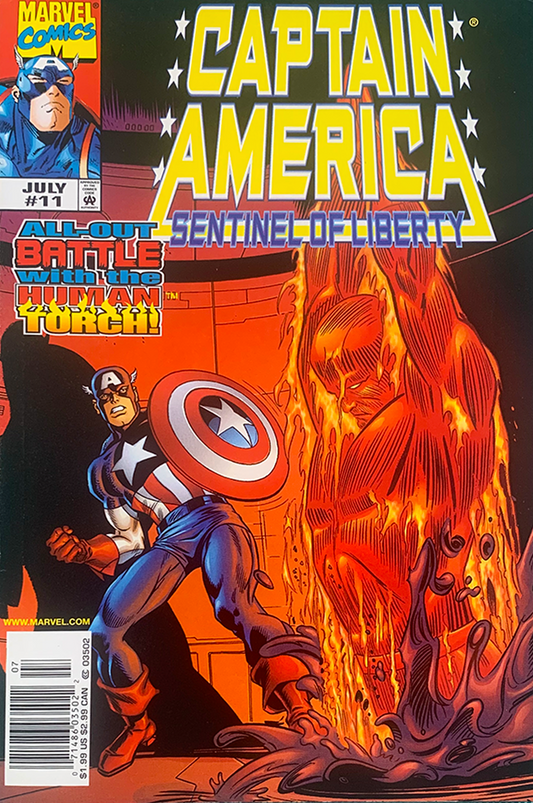 Signed CAPTAIN AMERICA issue no11