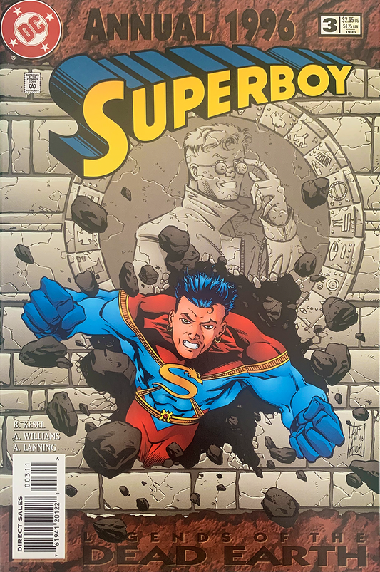 Signed SUPERBOY ANNUAL 1996